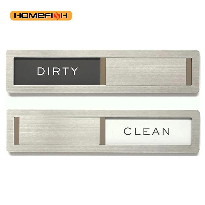 Kitchen Appliances White - Magnete per lavastoviglie, cartello pulito e