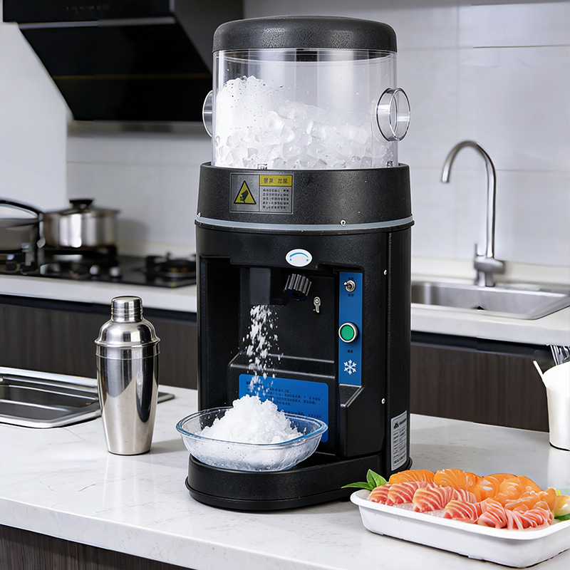 Ice Cream Maker Electric - Macchina Elettrica Commerciale per Ghiaccio Tritato,