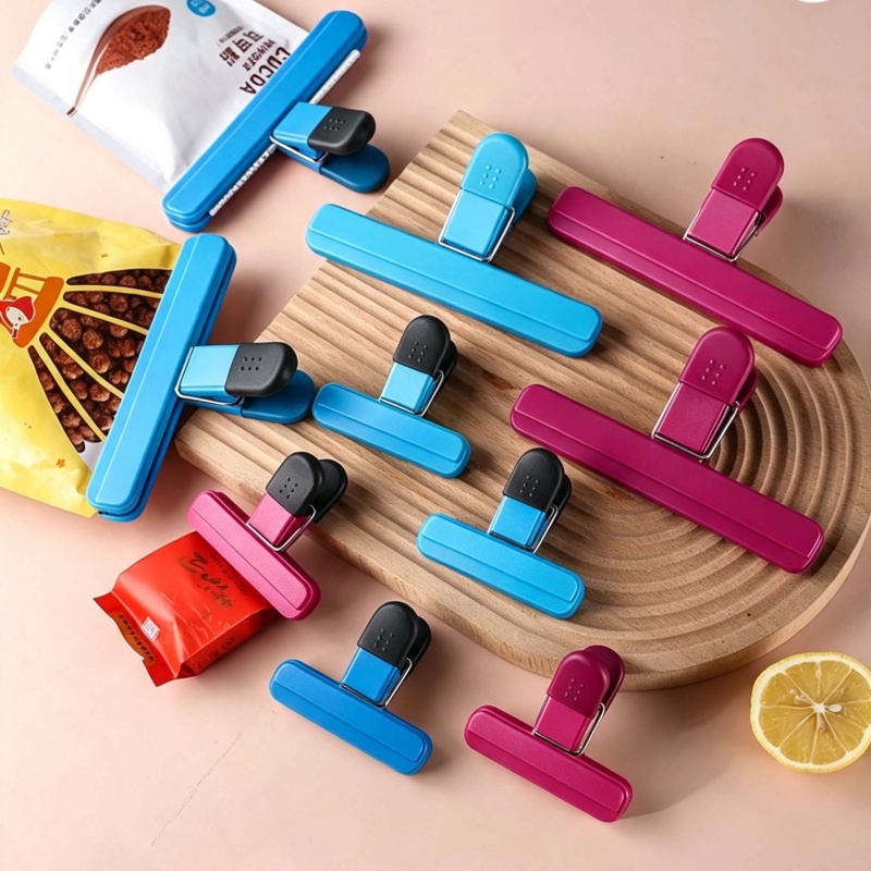 Kitchen Appliances Packages - 4 Pezzi Clip Portatili in Plastica