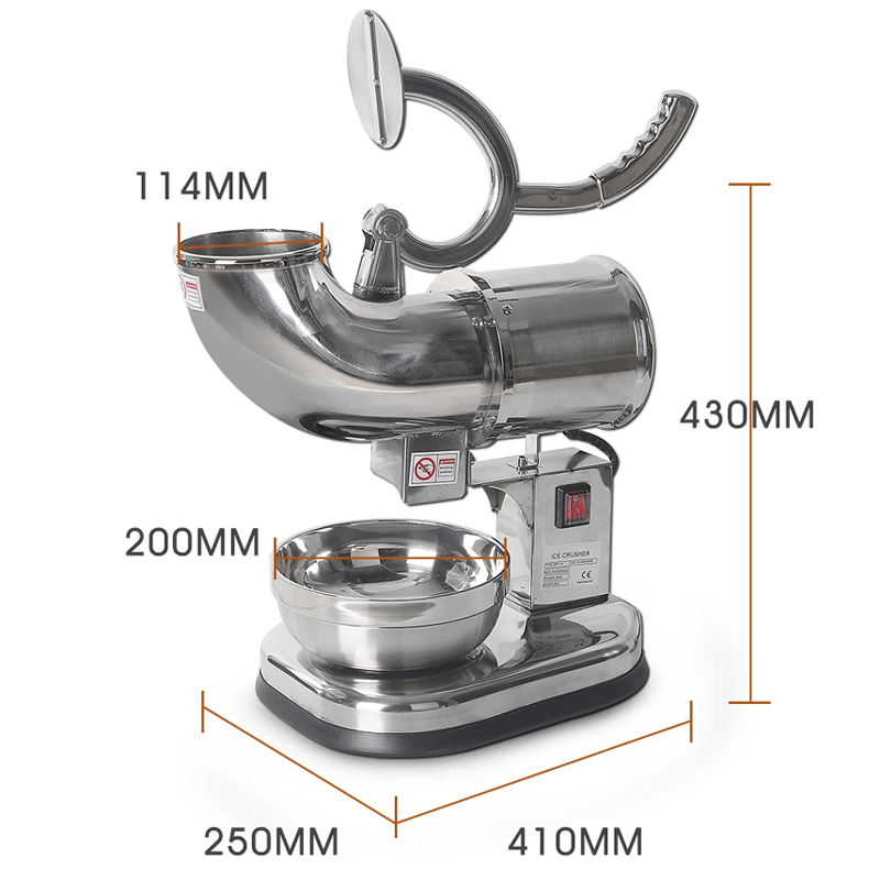 110 V/220 V Tritaghiaccio Elet - Ice Cream Maker Electric recensione e prezzo