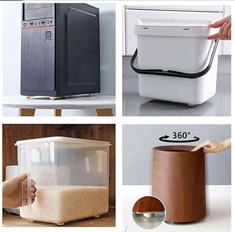 8 Rotelle Adesive Girevoli a 3 - Kitchen Appliances White recensione e prezzo