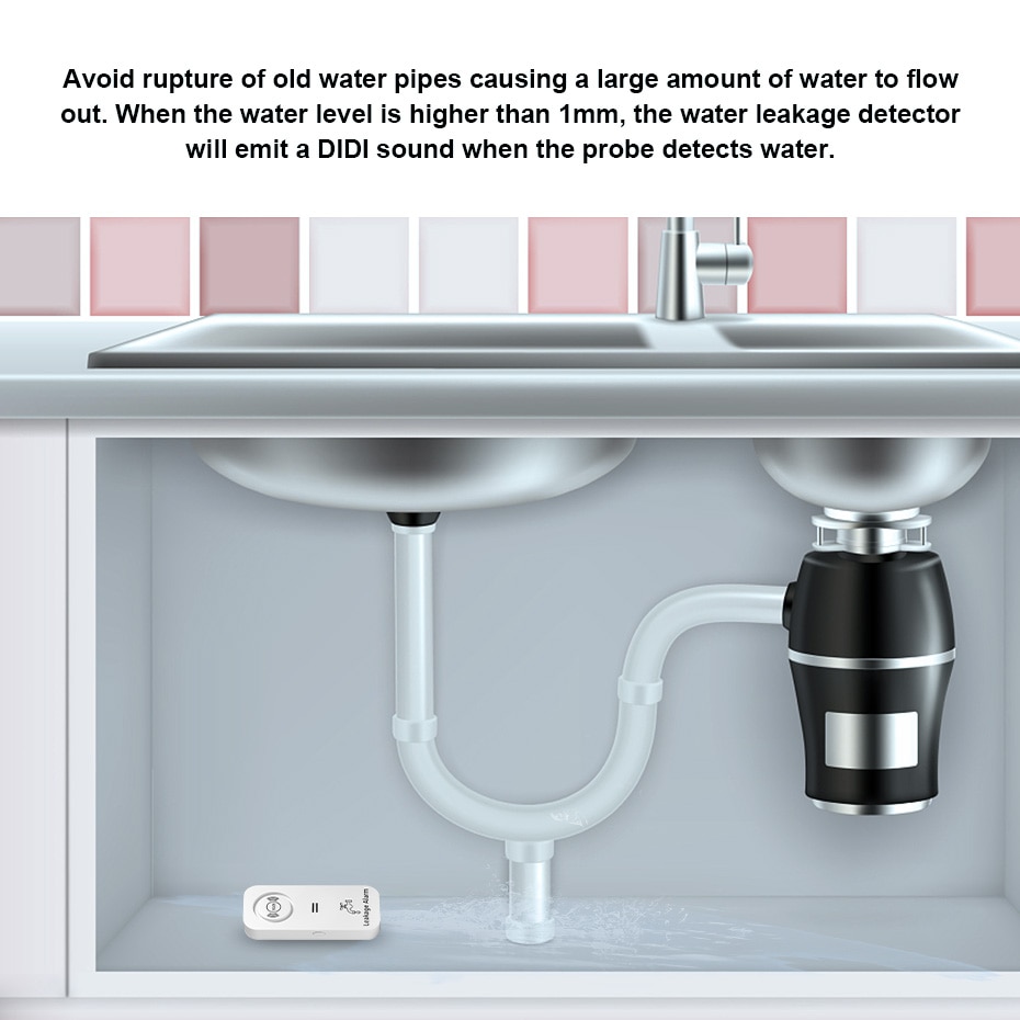 KERUI Wireless Water Sensor 90 - Kitchen Appliances Video recensione e prezzo