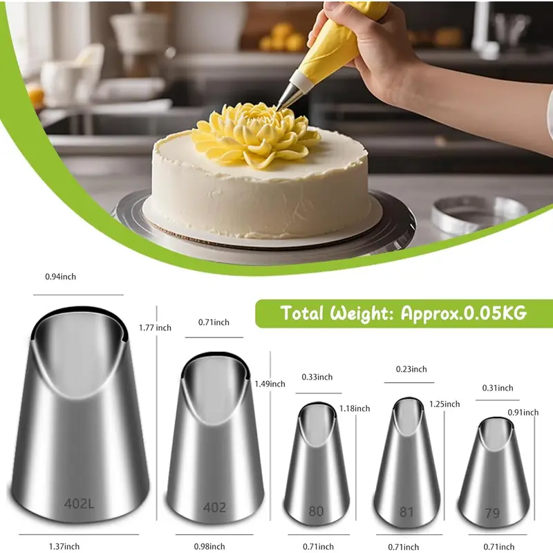 Set di 5 ugelli per decorazion - Kitchen Appliances Packages recensione e prezzo