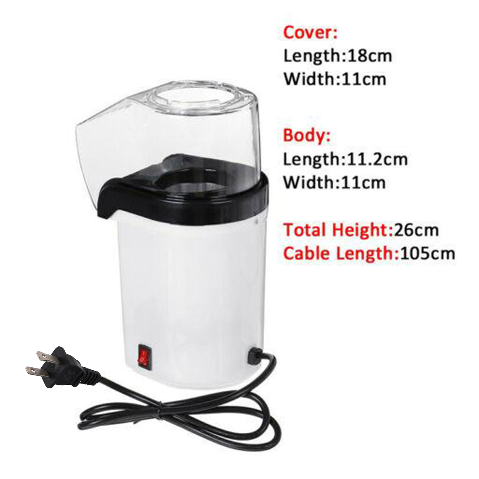 Macchina automatica per Popcor - Air Popcorn Maker recensione e prezzo
