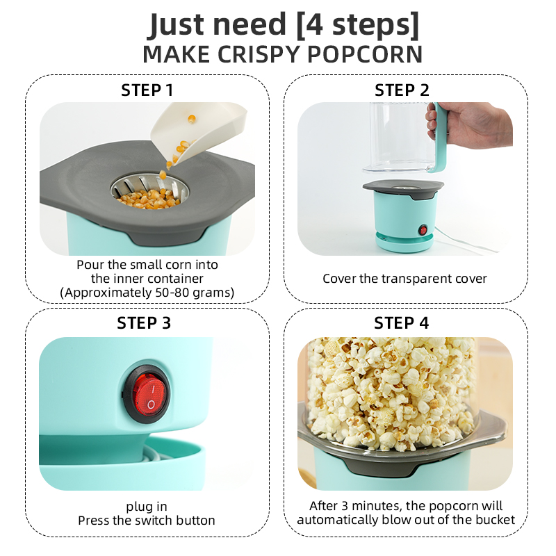Macchina per Popcorn Domestica - Air Popcorn Maker recensione e prezzo