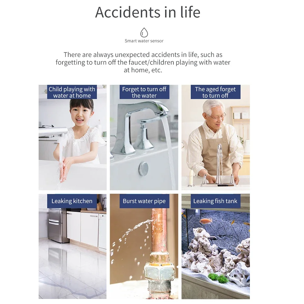 Zigbee Sensore acqua Rilevator - Kitchen Appliances Video recensione e prezzo
