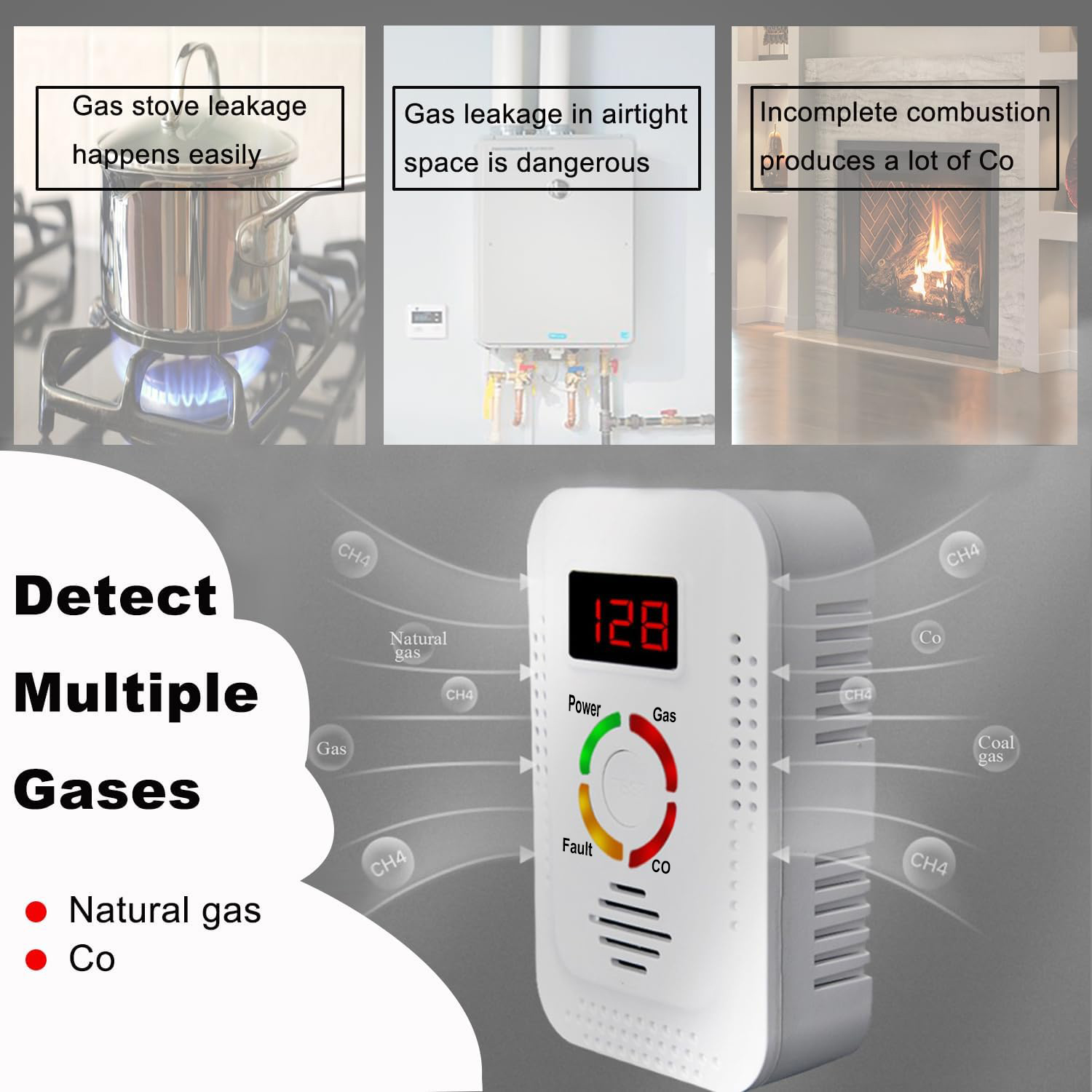 Rilevatore di Gas Naturale 2in - Kitchen Appliances Video recensione e prezzo