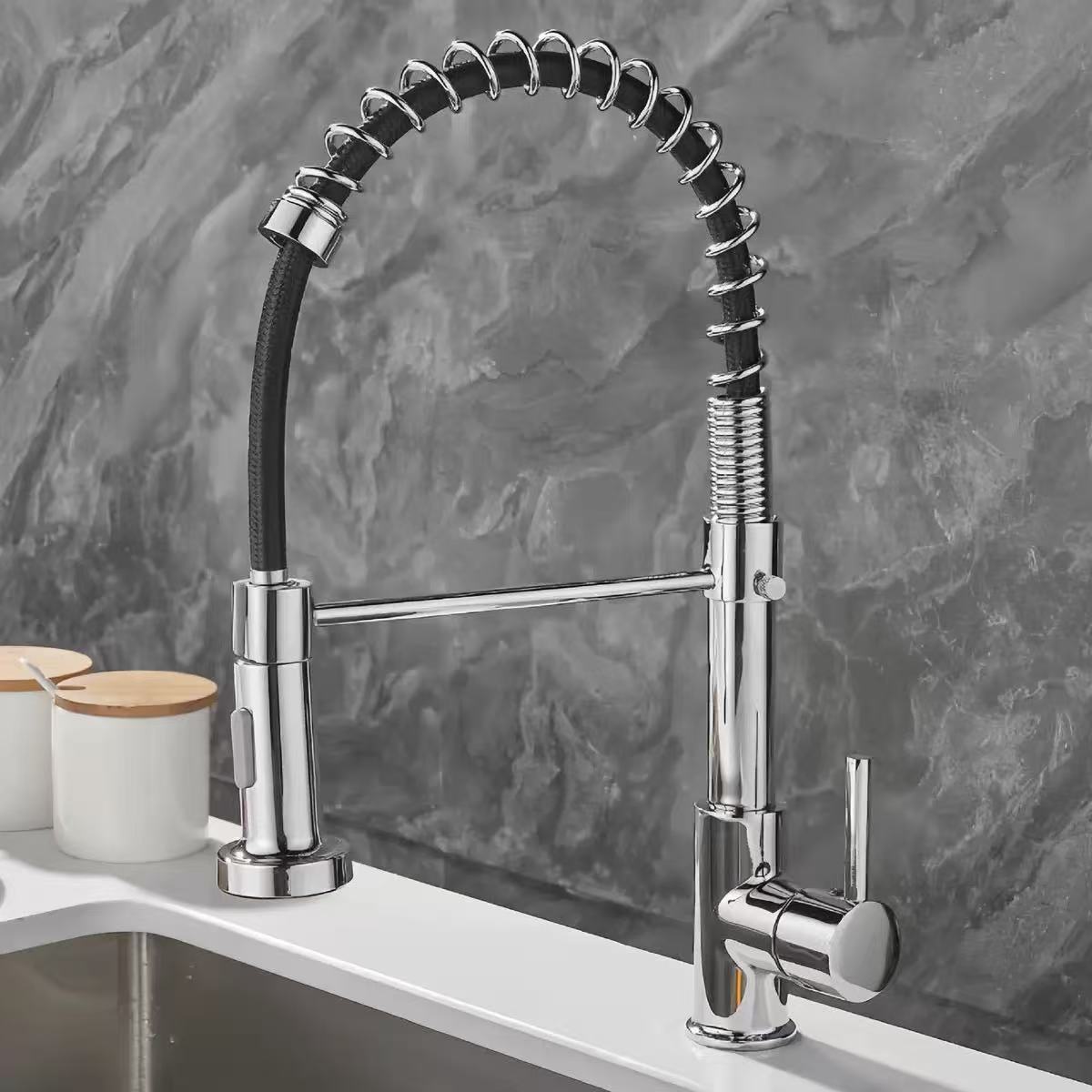 Rubinetto da cucina in acciaio - Kitchen Appliances White recensione e prezzo